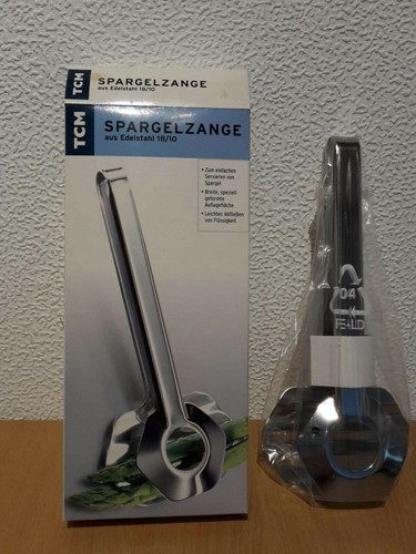 Spargelzange tcm edelstahl - spargelzange,