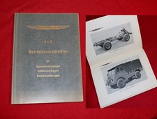 Betriebsanleitung MOWAG 4x4 Armee Mannschaftswagen, Kommandowagen Ambulanz 1958