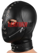 Unisex schwarze Echtleder