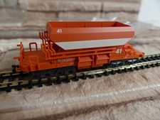 Trix N Selbstladewagen aus 11126 Güterverkehr in der Schweiz unbesp. im Blister