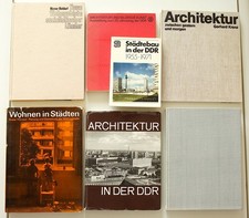 Konvolut 7x DDR Architektur