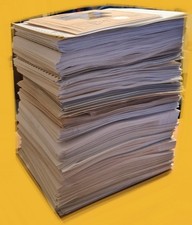 Riesiger Blätterposten viel Bund Briefmarken Sammlung Konvolut Nachlass