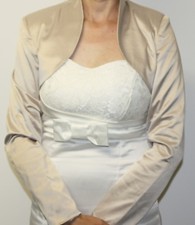 BOLERO BRAUTJACKE LANGARM AUS