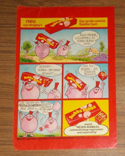 Seltene werbung hubba - seltene,