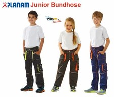 Planam Junior Arbeitshose für Kinder Bundhose Spielhose in mehreren Farben