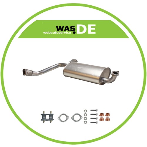 Auspuff mittelschalldämpfer - auspuff,