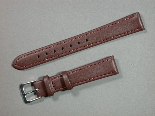 Echt leder uhrenarmband braun - uhrenarmband,