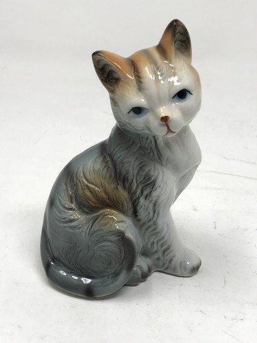 Gilde porzellanfigur katze - -,