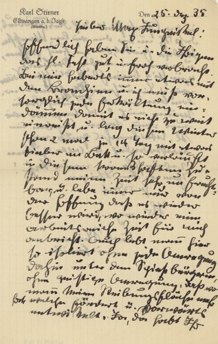 Karl stirner autograph - karl,
