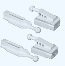 2 Set Einstell Scheinwerfer Reflektor Halter für BMW E39 2000-04 Facelift #092