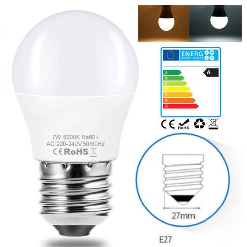 E27 led bulb cool - bulb, warm