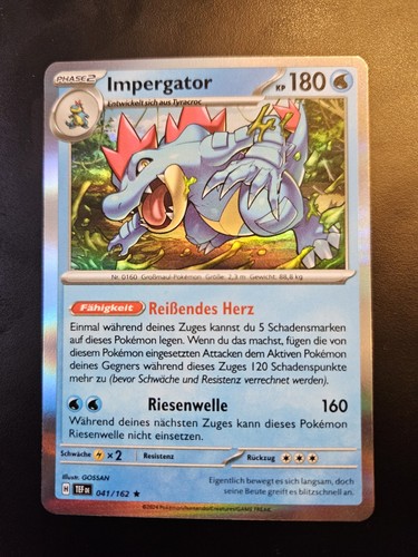Pokémon impergator holo - -,