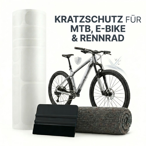 Fahrradrahmen schutzfolie set - fahrradrahmen,