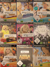 Playstation 2 | PS2 | Singstar Rock, Pop, Party, Queen, Abba, Solokünstler uvm