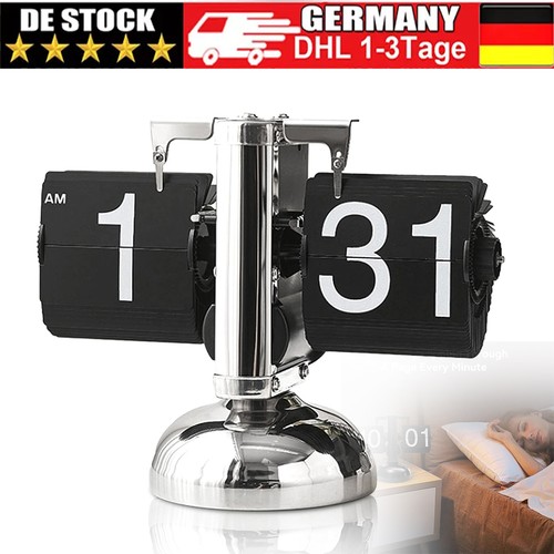 Flip schreibtisch uhr retro - uhr,