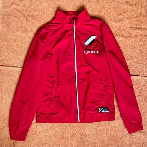 Superdry track cagoule - superdry, rot