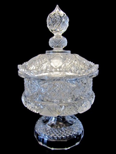 Bleikristall deckel dose - bleikristall, pokal