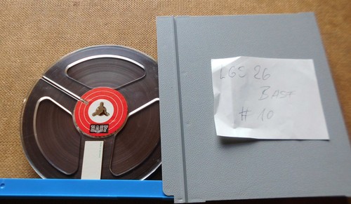 15cm basf lgs26 tonband - x,