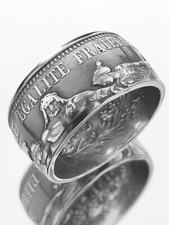 Münzring hergestellt aus