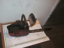 Oldtimer Benzin Motorsäge Kettensäge Bastlerteil Sachs dolmar 105 Chainsaw Säge