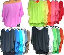 Chiffon Tunika Bluse Shirt