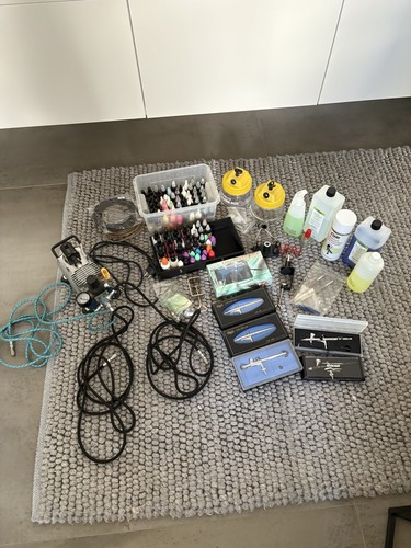 Airbrush komplett set - airbrush, komplett-set