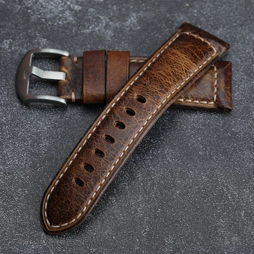 Leder uhrenarmband vintage - uhrenarmband,