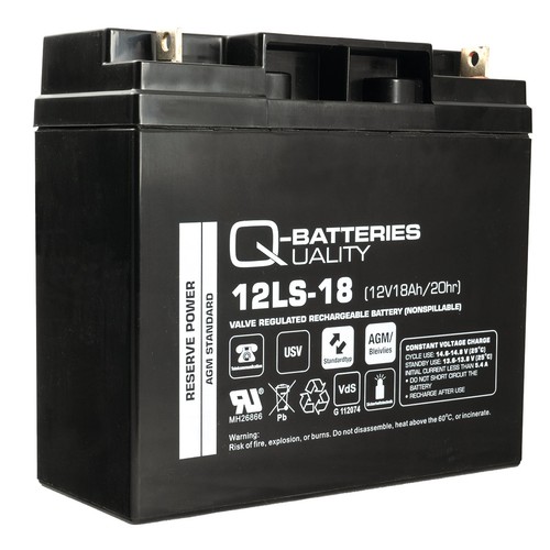 Batteries 12ls 12v - q-batteries, 18ah