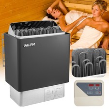 Saunaofen 9 KW, Sauna Ofen mit Aussensteuerung tragbare Saunaheizung max. 110 °C