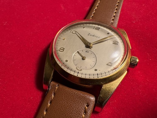 Vintage mechanische uhr - vintage, zodiac