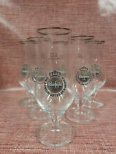 Warsteiner Bierglas 6x 0,25 l Colani-Design Die Königin unter den Bieren