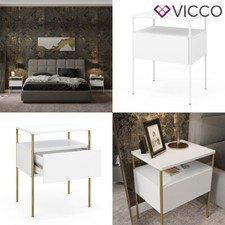 Nachtschrank Mira Weiß 40 x