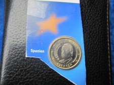 1 Euro Kursmünze Spanien 2002! bankfrisch König Juan Carlos