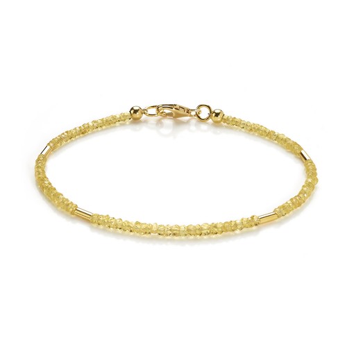 Saphir armband gelb - armband,