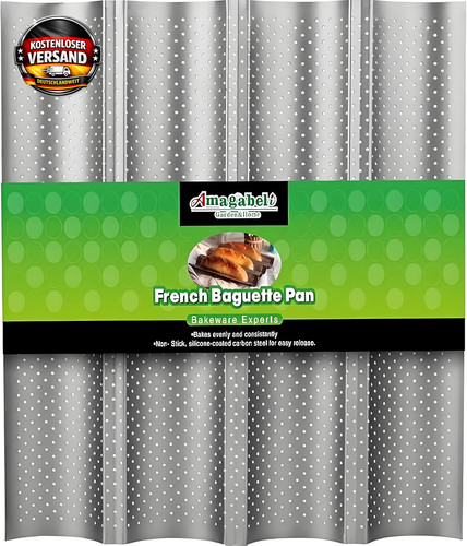 Backblech für baguettes mit - backblech,