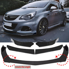 Glänzend Spoilerschwert Frontspoiler Spoilerlippe Für Opel Corsa D GSI OPC-Line