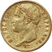 CD1053 Selten 20 Francs Napoleon I 1813 A Paris Tête Laurée Gold Gold -> Angebot