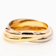 Armreif Cartier Trinity XL Tricolor 750/18K Cartier Gr. 17