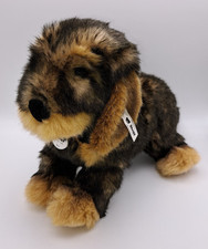 Steiff Moritz Rauhaardackel Hund 076985 stehend K/F/S 30cm