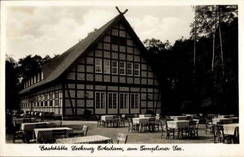 Potsdam gaststätte - ak,