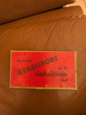 Altes Holz-Kegelspiel /