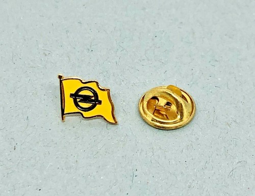 Opel pin logo fahne golden - opel,