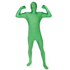 Grünes morphsuit kostüm - morphsuit,