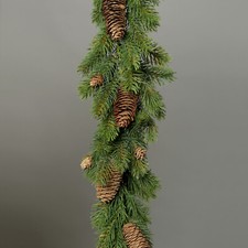 Tannengirlande mit echten