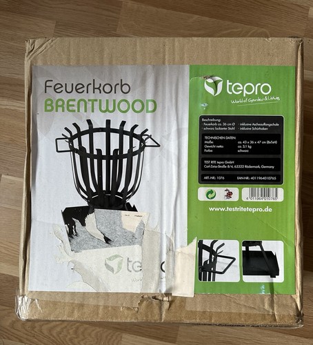 Feuerkorb tepro brentwood - feuerkorb,