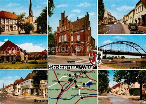 Stolzenau weser kirche - weser,