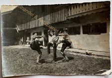orig. Foto Rottach Egern Tegernsee 1918 Plattler Tracht Bayern 
