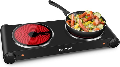 Doppelkochplatte cusimax - doppelkochplatte,,