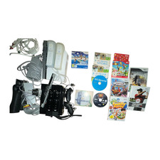 Konvolut Wii Konsole Supersmash Bros Brawl , Mario Bros Wii, 2 Konsolen