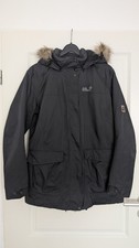 Jack Wolfskin Texapore Winterjacke Parka anthrazit/schwarz